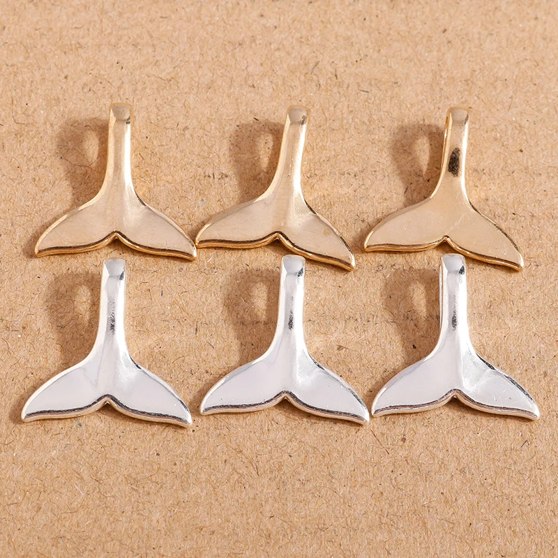 15pcs 18*19mm 2 Colors Alloy Fish Tail Charms Connector for DIY Making Handmade Bracelets Pendants Necklaces Jewelry Accessories
15pcs 18*19mm 2 Colors Alloy Fish Tail Charms Connector for DIY Making Handmade Bracelets Pendants Necklaces Jewelry Accessories