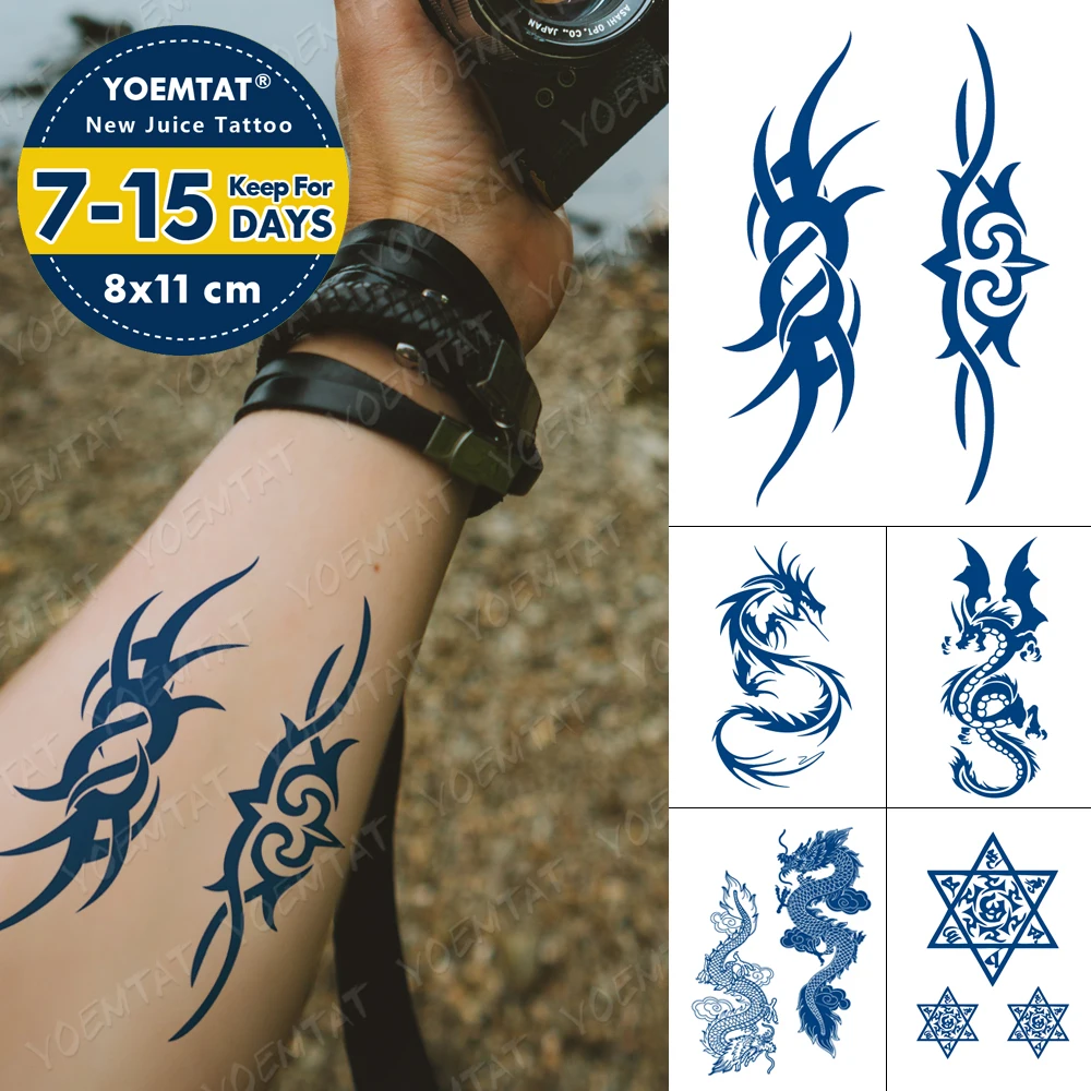 Juice Lasting Waterproof Temporary Tattoo Sticker Flame Totem Mandala Lotus Flash Tattoos Male Arm Leg Body Art Fake Tatto Women
Juice Lasting Waterproof Temporary Tattoo Sticker Flame Totem Mandala Lotus Flash Tattoos Male Arm Leg Body Art Fake Tatto Women