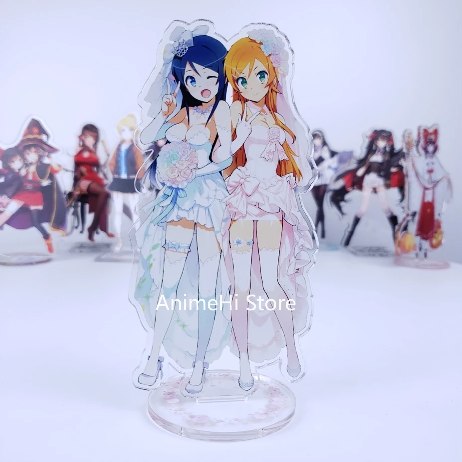 Anime Eromanga Sensei Figure Cosplay Toys Izumi Sagiri Emily Granger Umezono Hana Acrylic Figures Model Dolls 15cm For Gift 
Anime Eromanga Sensei Figure Cosplay Toys Izumi Sagiri Emily Granger Umezono Hana Acrylic Figures Model Dolls 15cm For Gift
