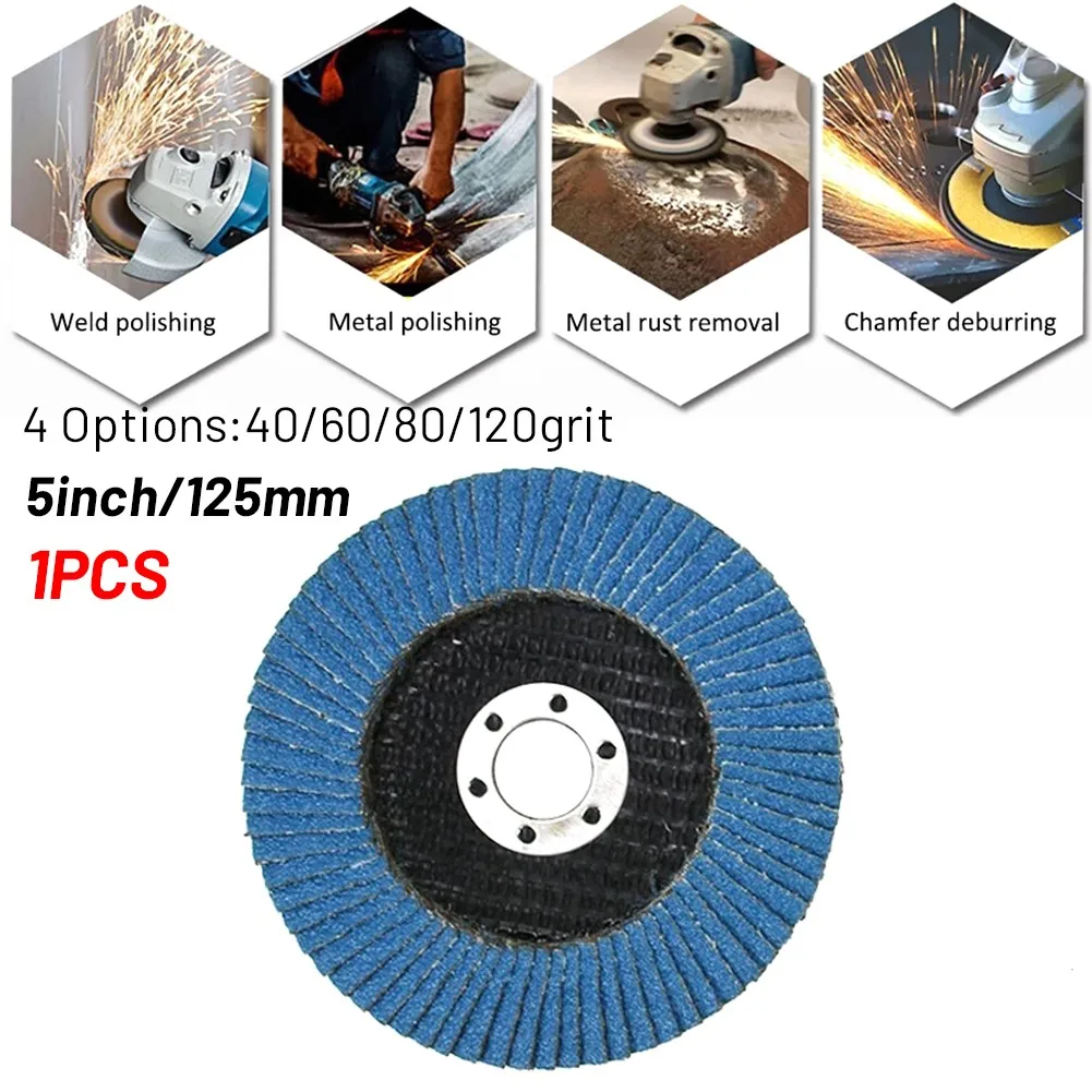 125mm 5" 40/60/80/120 Grit Angle Grinder Sanding Tool 13000 rpm Grinding Wheel Flap Disc Zirconia Wear Resistance Abrasive Tool
125mm 5" 40/60/80/120 Grit Angle Grinder Sanding Tool 13000 rpm Grinding Wheel Flap Disc Zirconia Wear Resistance Abrasive Tool