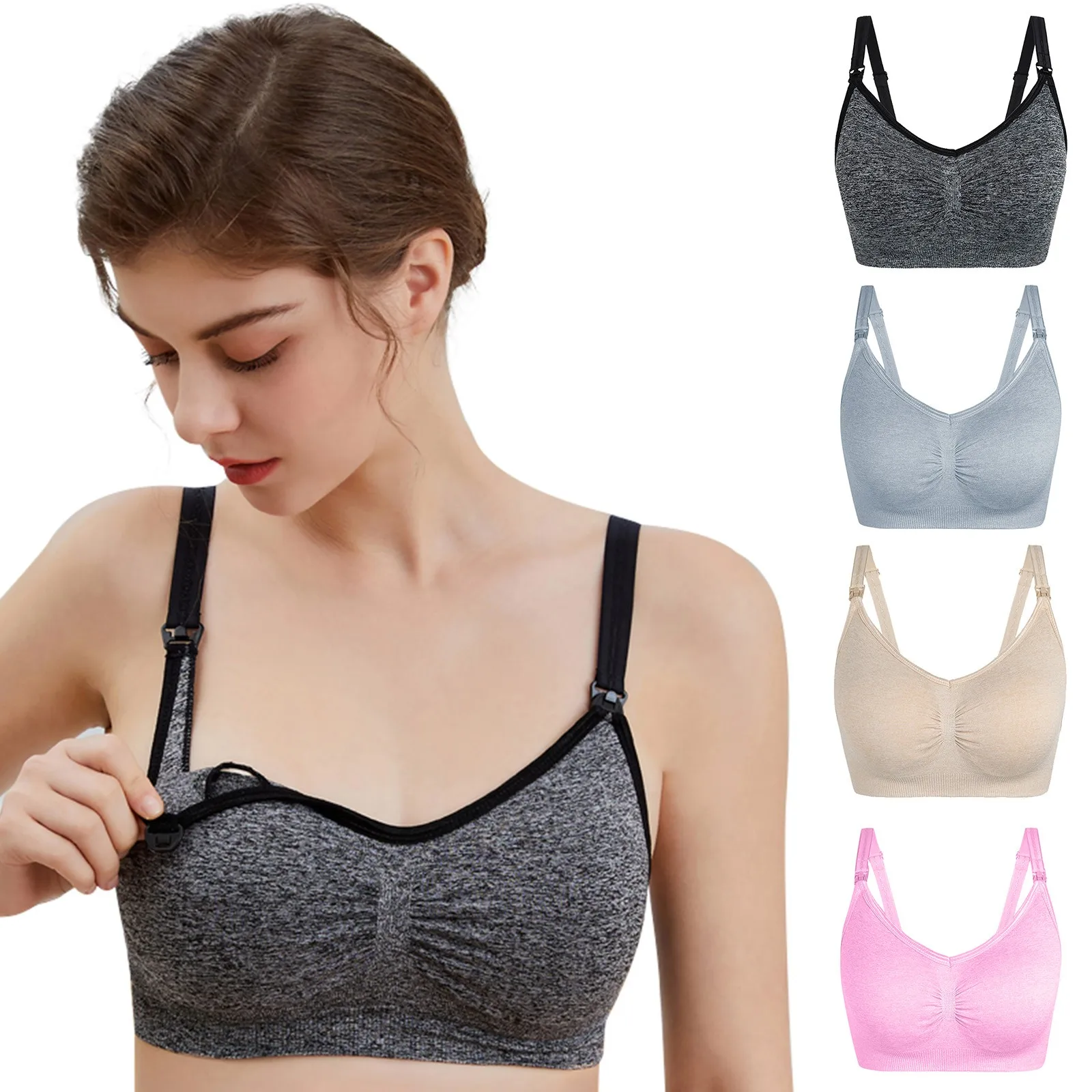 Breastfeeding Bras Maternity Nursing Bra Women Maternity Sport Wear Lady Pregnant Milk Feeding Clothes Free Shipping Emotion Mom
Breastfeeding Bras Maternity Nursing Bra Women Maternity Sport Wear Lady Pregnant Milk Feeding Clothes Free Shipping Emotion Mom