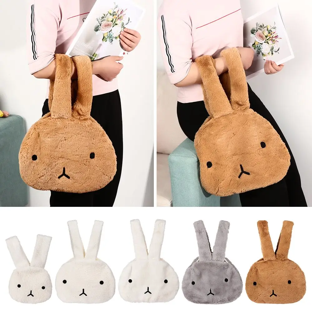 Winter And Autumn Soft Warm Lovely Furry Shoulder Bag Cartoon Rabbit Plush Tote Long Ears Handbags Imitation Lamb Wool
Winter And Autumn Soft Warm Lovely Furry Shoulder Bag Cartoon Rabbit Plush Tote Long Ears Handbags Imitation Lamb Wool