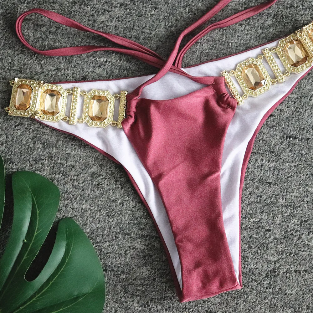 Swimsuit 2021 new bikini sexy diamond bandage solid color female swimsuit swimsuit women
Swimsuit 2021 new bikini sexy diamond bandage solid color female swimsuit swimsuit women