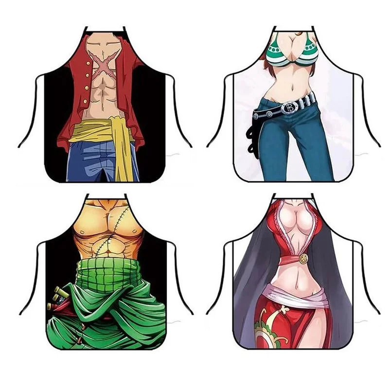 Funny Apron Cartoon One Piece Aprons Luffy Kitchen Apron Dinner Party Cooking Apron Adult Baking Accessories
Funny Apron Cartoon One Piece Aprons Luffy Kitchen Apron Dinner Party Cooking Apron Adult Baking Accessories