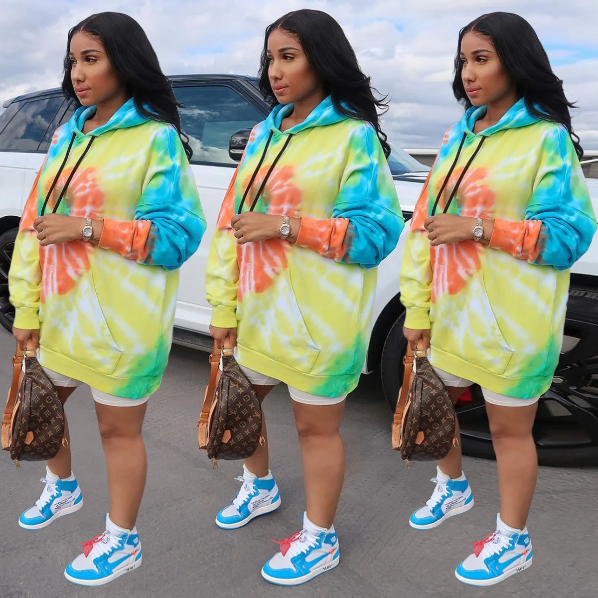 Autumn Women Casual Y2K Sweatshirts Dress Female Ladies Loose Long Sleeve Tie Dye Cool Street Hoodies Tops Outwear Pullovers 
Autumn Women Casual Y2K Sweatshirts Dress Female Ladies Loose Long Sleeve Tie Dye Cool Street Hoodies Tops Outwear Pullovers