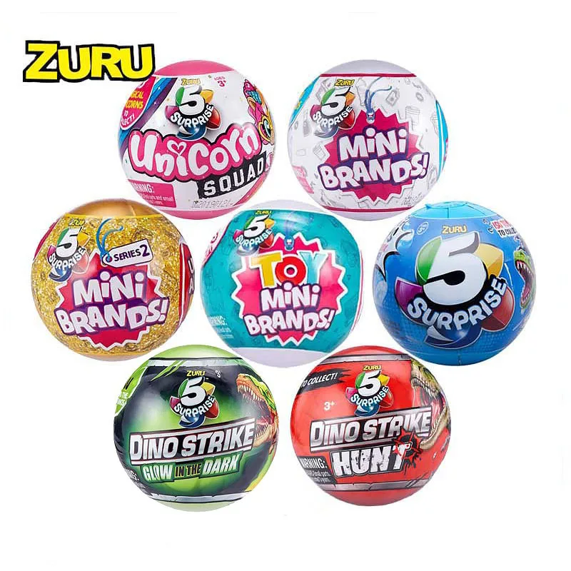 Zuru 5 Surprise Mini Brands Monster Truck Cars Weapon Launcher Mystery Collectible Capsule Blind Box Collect Unique Ball Toys
Zuru 5 Surprise Mini Brands Monster Truck Cars Weapon Launcher Mystery Collectible Capsule Blind Box Collect Unique Ball Toys