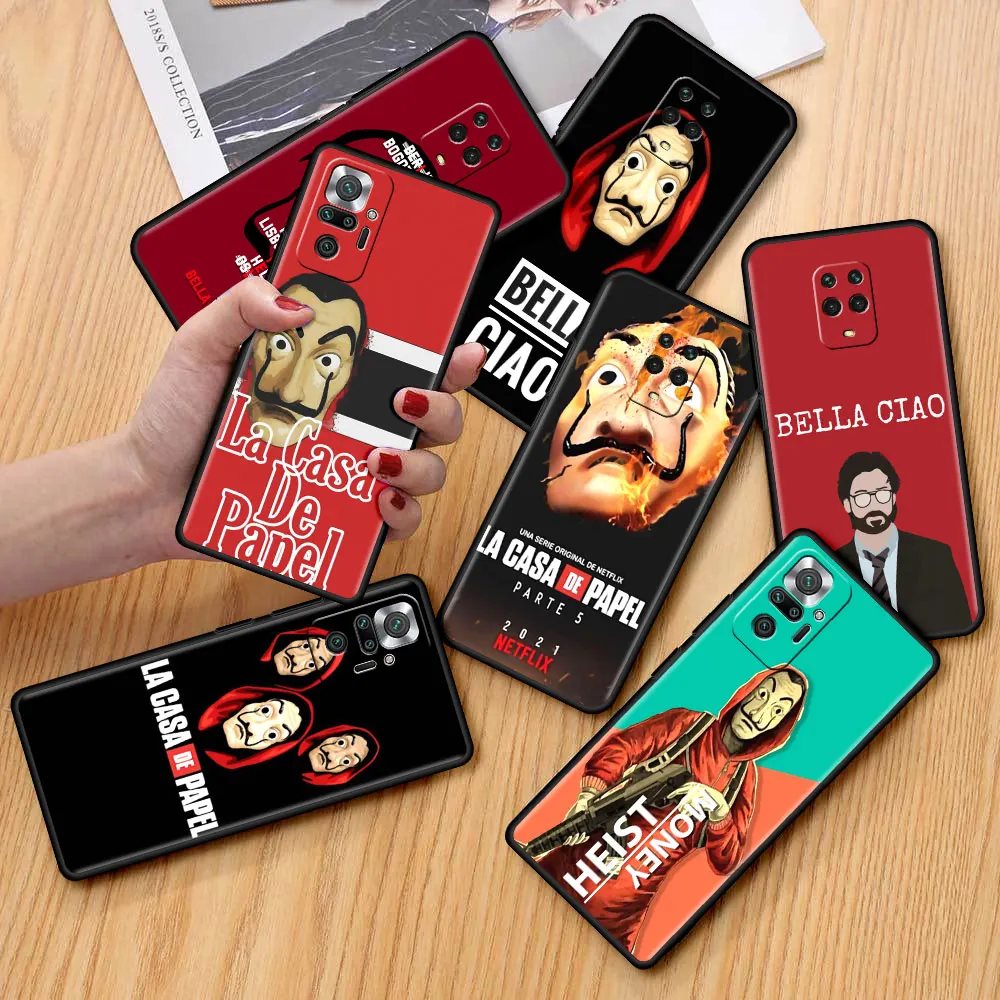 La Casa De Papel Fitted Cover for Xiaomi Redmi Note 9S 9 8 7 8T 10 Pro 9C 9A 7A 6A 8A 6 K40 Soft Coque Phone Case
La Casa De Papel Fitted Cover for Xiaomi Redmi Note 9S 9 8 7 8T 10 Pro 9C 9A 7A 6A 8A 6 K40 Soft Coque Phone Case