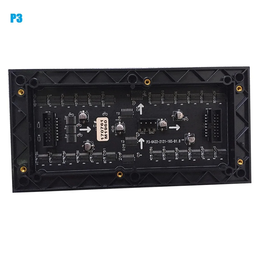 Светодиодная HD-панель P3 RGB 64x32 светодиодный домашний модуль SMD 192x96 мм настенный