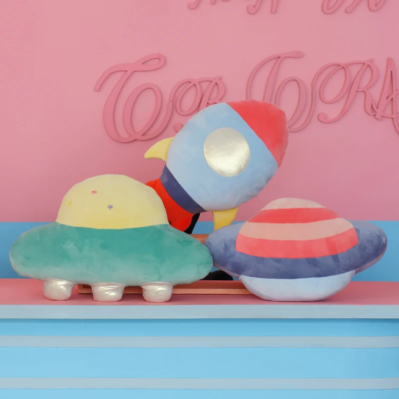 New Rocket Spaceship Plush Toys Cartoon Star Planet Reading Pillows Toy Home Decoration Stuffed Dolls for Kids Birthday Gifts
New Rocket Spaceship Plush Toys Cartoon Star Planet Reading Pillows Toy Home Decoration Stuffed Dolls for Kids Birthday Gifts