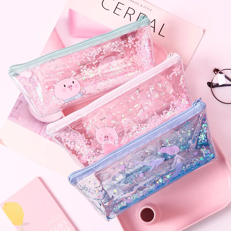 Kawaii Cherry Pencil Case Transparent Pattern Pen Bag Girls Pen Box School Supplies
Kawaii Cherry Pencil Case Transparent Pattern Pen Bag Girls Pen Box School Supplies