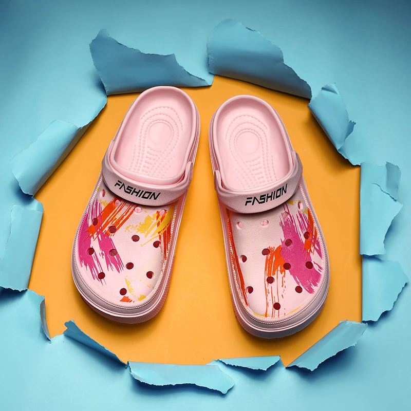 Summer Men's Clogs Quick Dry Casual Home Slippers Male Garden Shoes Beach Sandals Mules Antiskid Bathroom Slippers Flip Flops
Summer Men's Clogs Quick Dry Casual Home Slippers Male Garden Shoes Beach Sandals Mules Antiskid Bathroom Slippers Flip Flops