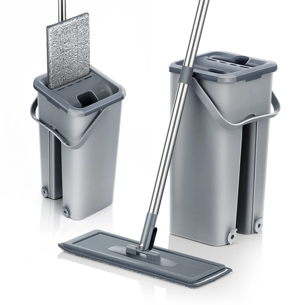 Hand Free Flat Floor Mop And Bucket Set For Professional Home Floor Cleaning System With Washable Microfiber Pads For Hardwood
Hand Free Flat Floor Mop And Bucket Set For Professional Home Floor Cleaning System With Washable Microfiber Pads For Hardwood