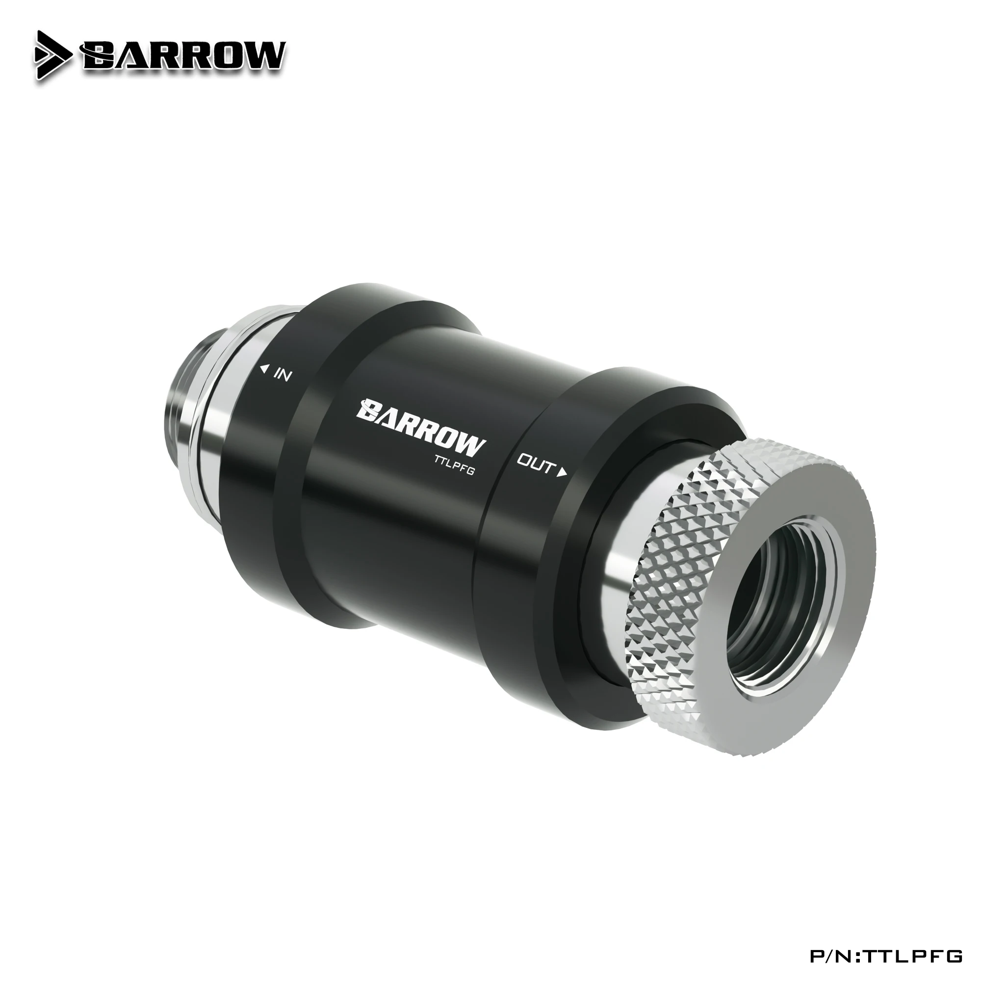 Barrow PC water cooling Flat push type check valve Male to Female single inner thread part for water cooling computer TTLPFG
Barrow PC water cooling Flat push type check valve Male to Female single inner thread part for water cooling computer TTLPFG