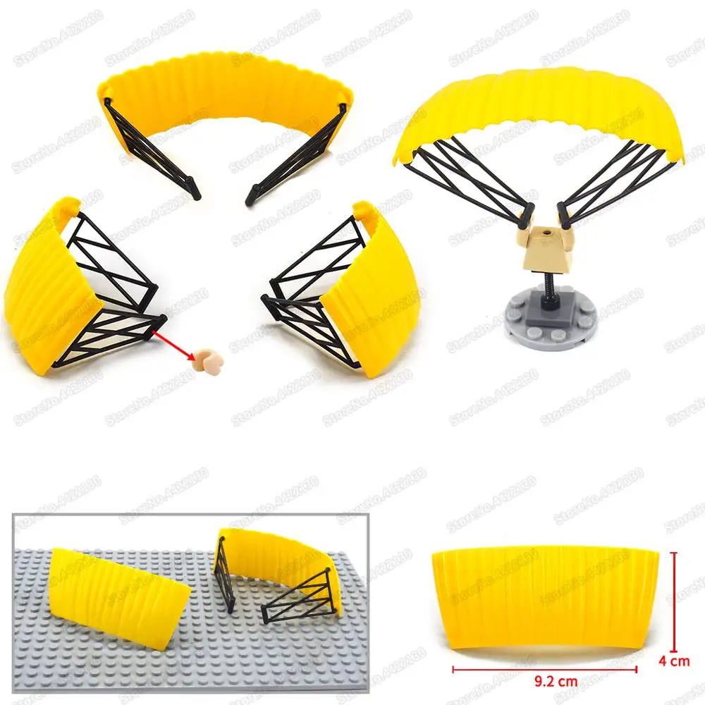 Special Forces Parachute Empty Battlefield Military Building Block Moc WW2 Army Soldier Equipment Model Child Christmas Gift Toy
Special Forces Parachute Empty Battlefield Military Building Block Moc WW2 Army Soldier Equipment Model Child Christmas Gift Toy