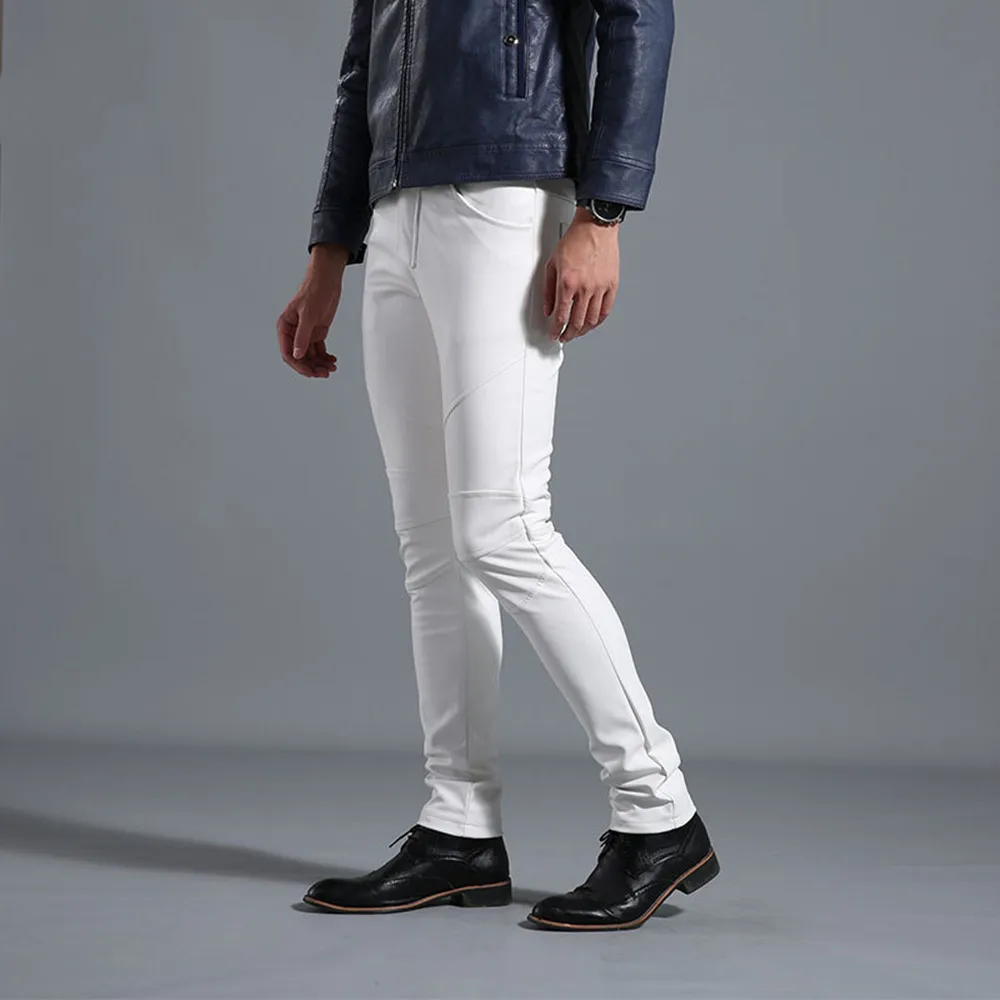 Men Leather Jacket 2021 New 28-37 Plus Size Locomotive Waterproof Oil-proof Fashion Solid Leather Pants White/Black
Men Leather Jacket 2021 New 28-37 Plus Size Locomotive Waterproof Oil-proof Fashion Solid Leather Pants White/Black