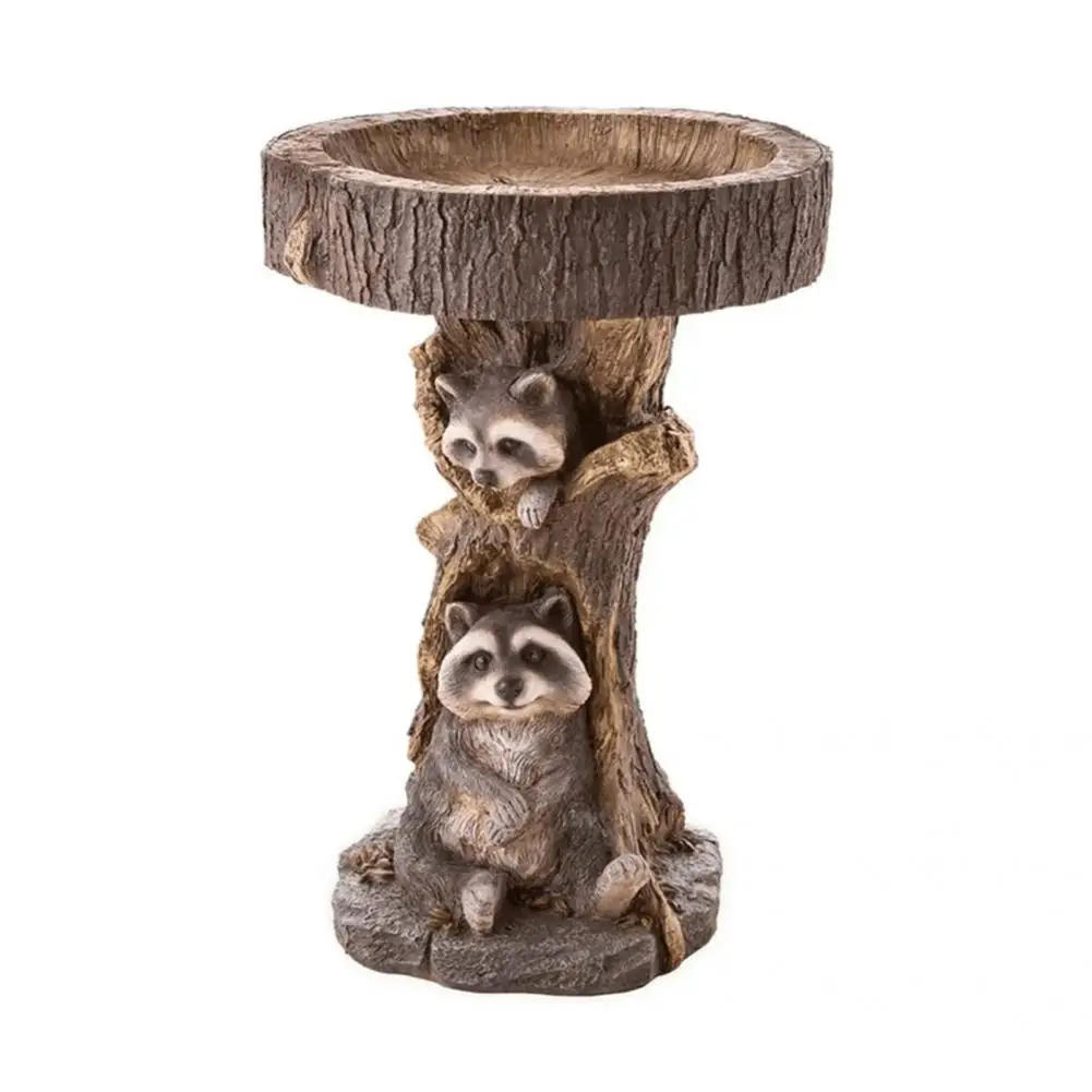 Wonderful Bird Bath Natural Vibrant Color Bird Drinking Little Raccoon Sunflower Bird Feeder
Wonderful Bird Bath Natural Vibrant Color Bird Drinking Little Raccoon Sunflower Bird Feeder