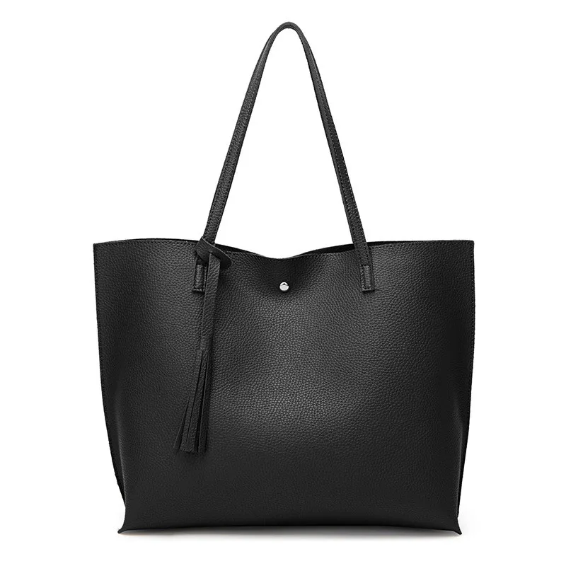 2020 Women's Handbags Shoulder Bags Luxury Handbag Casual Bucket Women Tassel Solid Large Female Shoulder Shopper Bag Tote Bags
2020 Women's Handbags Shoulder Bags Luxury Handbag Casual Bucket Women Tassel Solid Large Female Shoulder Shopper Bag Tote Bags