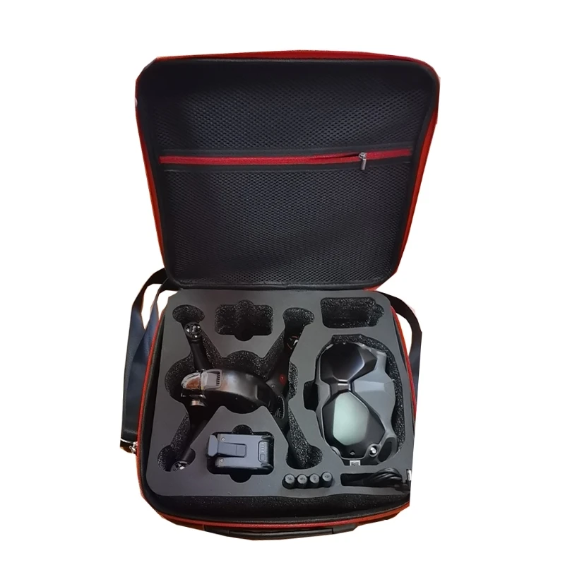 67JA Shockproof Waterproof Nylon Storage Bag Travel Carrying Case Protective Box for D-JI FPV Goggles V2/FPV Combo Drone
67JA Shockproof Waterproof Nylon Storage Bag Travel Carrying Case Protective Box for D-JI FPV Goggles V2/FPV Combo Drone