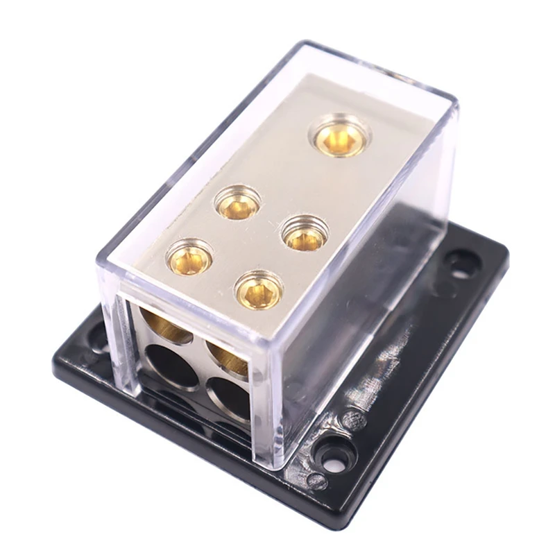 Car Audio Amplifier Power Distribution Block 1 in 4 Out Way Power Ground Distribution Block Car Amplifier Audio Splitter
Car Audio Amplifier Power Distribution Block 1 in 4 Out Way Power Ground Distribution Block Car Amplifier Audio Splitter