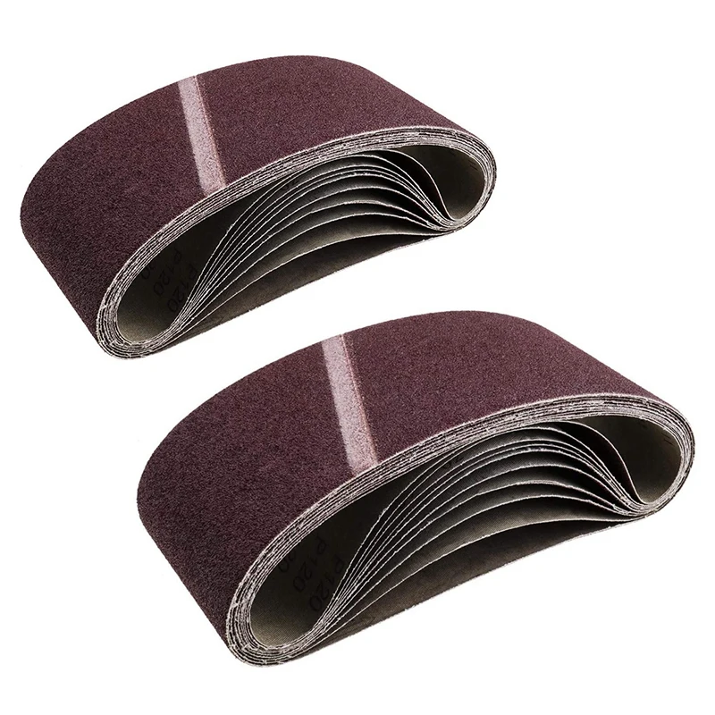 20 Pcs 100X610mm Sanding Belts Sandpaper Abrasive Bands for Sander Power Rotary Tools,10 Pcs 80 Grits & 10Pcs 60 Grits
20 Pcs 100X610mm Sanding Belts Sandpaper Abrasive Bands for Sander Power Rotary Tools,10 Pcs 80 Grits & 10Pcs 60 Grits