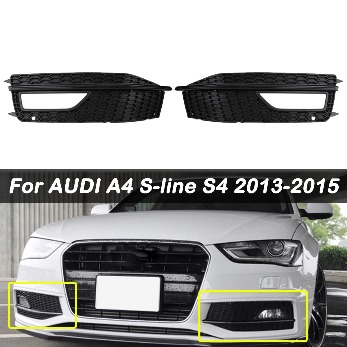 2 шт., передний бампер для Audi A4 S4 S-line Facelift 2013 2014 2015, матовый черный 8K0 807 681 L
2 шт., передний бампер для Audi A4 S4 S-line Facelift 2013 2014 2015, матовый черный 8K0 807 681 L