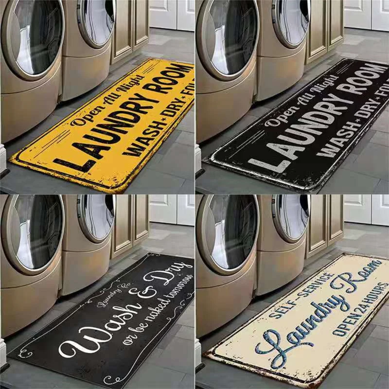 Modern Laundry Room Mat Home Entrance Doormat Hallway Room Decoration Floor Carpet Balcony Laundry Room Anti-Slip Long Rug
Modern Laundry Room Mat Home Entrance Doormat Hallway Room Decoration Floor Carpet Balcony Laundry Room Anti-Slip Long Rug