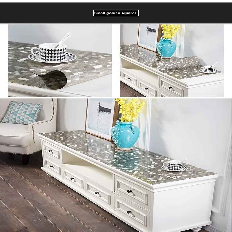 Table coffee table pads colored plastic pvc crystal plate nordic waterproof oil-proof disposable wash ironing tablecloth 
Table coffee table pads colored plastic pvc crystal plate nordic waterproof oil-proof disposable wash ironing tablecloth
