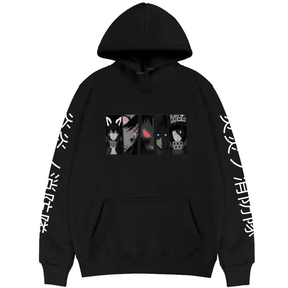 Hot New Branded Men's Clothing Shinmon Benimaru Hoody Tops Anime Fire Force Hooded Cartoons Fire Brigade of Flames Black Hoodie
Hot New Branded Men's Clothing Shinmon Benimaru Hoody Tops Anime Fire Force Hooded Cartoons Fire Brigade of Flames Black Hoodie