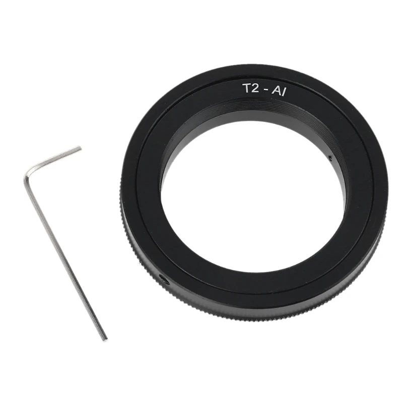 Metal Lens Adapter T2-AI T2 T lens For -Nikon Mount Adapter Ring For DSLR SLR Camera D50 D90 D5100 D7000 D3 T84C
Metal Lens Adapter T2-AI T2 T lens For -Nikon Mount Adapter Ring For DSLR SLR Camera D50 D90 D5100 D7000 D3 T84C