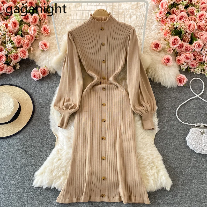 Gaganight Women Autumn Winter Maxi Dress Long Sleeves Fashion Bottom Basic Dresses Knitted Chic Bodycon Stretchy Vestidos New
Gaganight Women Autumn Winter Maxi Dress Long Sleeves Fashion Bottom Basic Dresses Knitted Chic Bodycon Stretchy Vestidos New