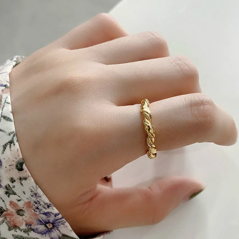 Silver Vintage Handmade Knot Rings for Fashion Women Party Classic Fine Jewelry Geometric Accessories Gift
Silver Vintage Handmade Knot Rings for Fashion Women Party Classic Fine Jewelry Geometric Accessories Gift