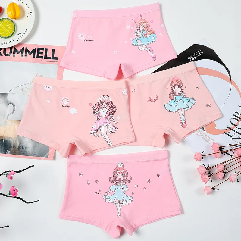 4Pcs Per Lot High Quality Girls Pink Panties Wholesale Hot Sale Soft Pretty Cartoon Kids Underpants for Girls Cute Underwear
4Pcs Per Lot High Quality Girls Pink Panties Wholesale Hot Sale Soft Pretty Cartoon Kids Underpants for Girls Cute Underwear