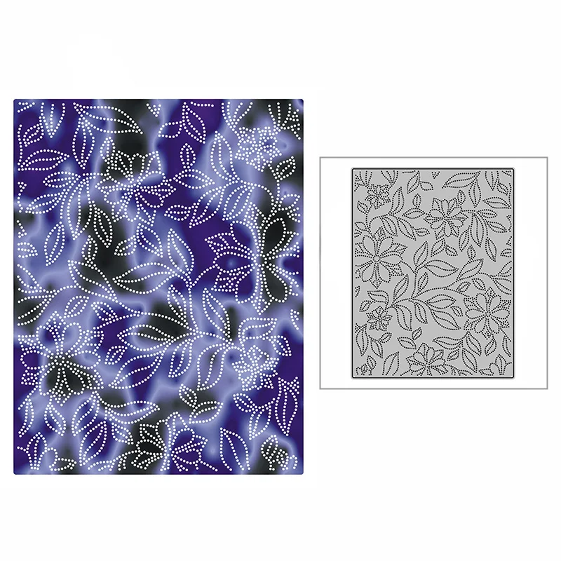 New Dotted Elegant Leaves Flowers Background Plate 2021 Metal Cutting Dies for DIY Scrapbooking and Card Making Embossing Craft
New Dotted Elegant Leaves Flowers Background Plate 2021 Metal Cutting Dies for DIY Scrapbooking and Card Making Embossing Craft