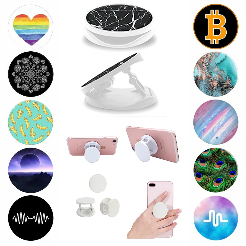 Fold Phone Holder Попсокет Easy Fold Pocket Socket Mobile Phone Stand Round Hot Bracket Expanding Finger Girp
Fold Phone Holder Попсокет Easy Fold Pocket Socket Mobile Phone Stand Round Hot Bracket Expanding Finger Girp