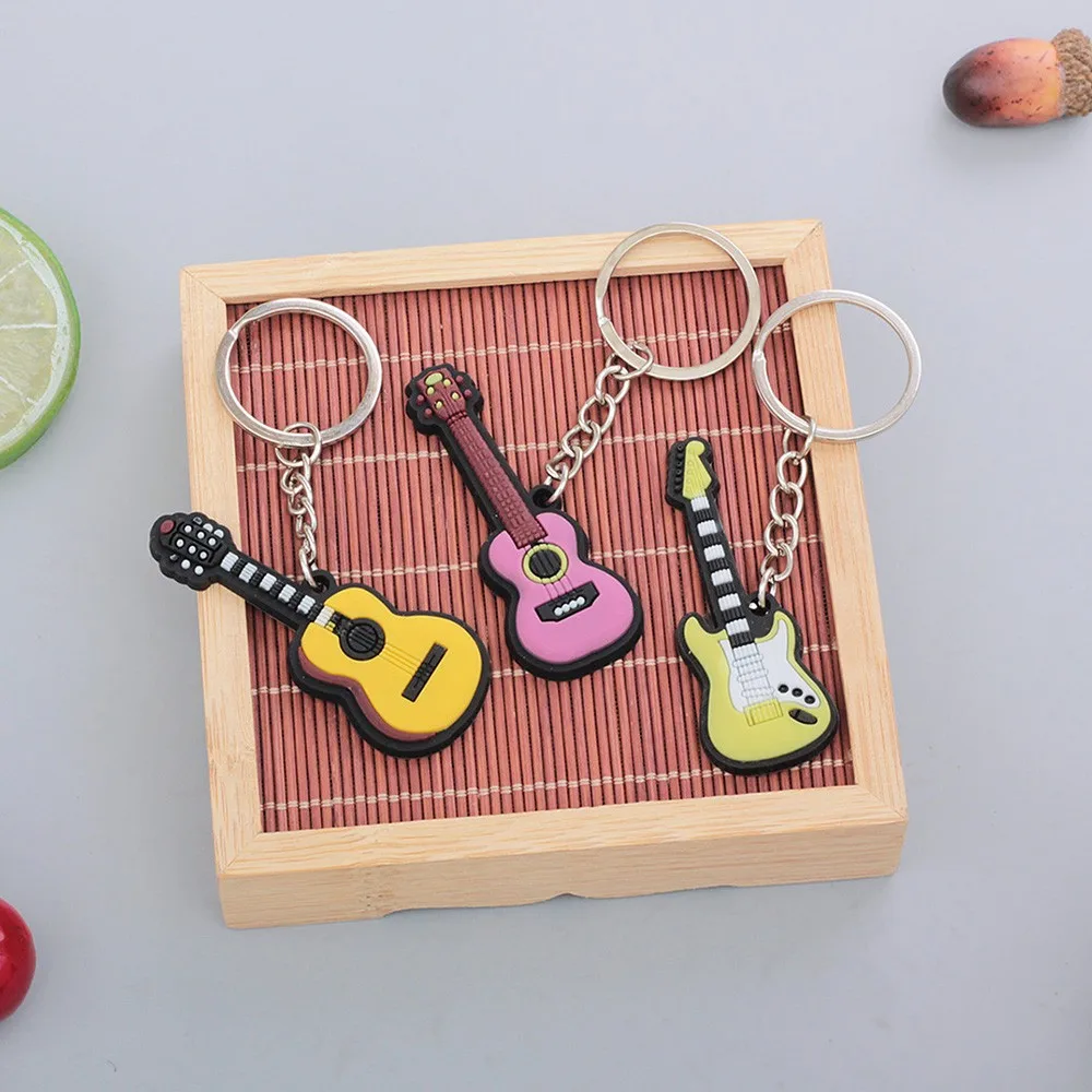 2Pcs Guitar Keychain Unisex Musical Instrument Pendant Gift Jewelry Cute And Exquisite Musical Instrument Decoration
2Pcs Guitar Keychain Unisex Musical Instrument Pendant Gift Jewelry Cute And Exquisite Musical Instrument Decoration
