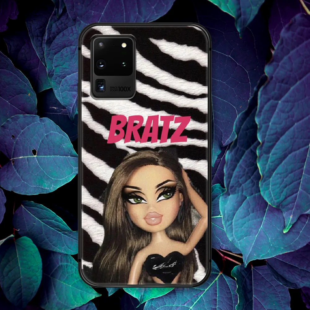 Bratz Cute Cartoon Doll Girl Phone Case For Samsung Galaxy Note S 8 9 10 20 Plus E Lite Uitra black Cell Tpu Back Painting Cover
Bratz Cute Cartoon Doll Girl Phone Case For Samsung Galaxy Note S 8 9 10 20 Plus E Lite Uitra black Cell Tpu Back Painting Cover