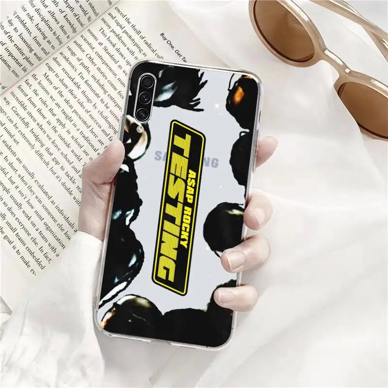 

Asap Rocky Phone Case Transparent Clear For Samsung Galaxy A71 A21s S8 S9 S10 plus note 20 ultra