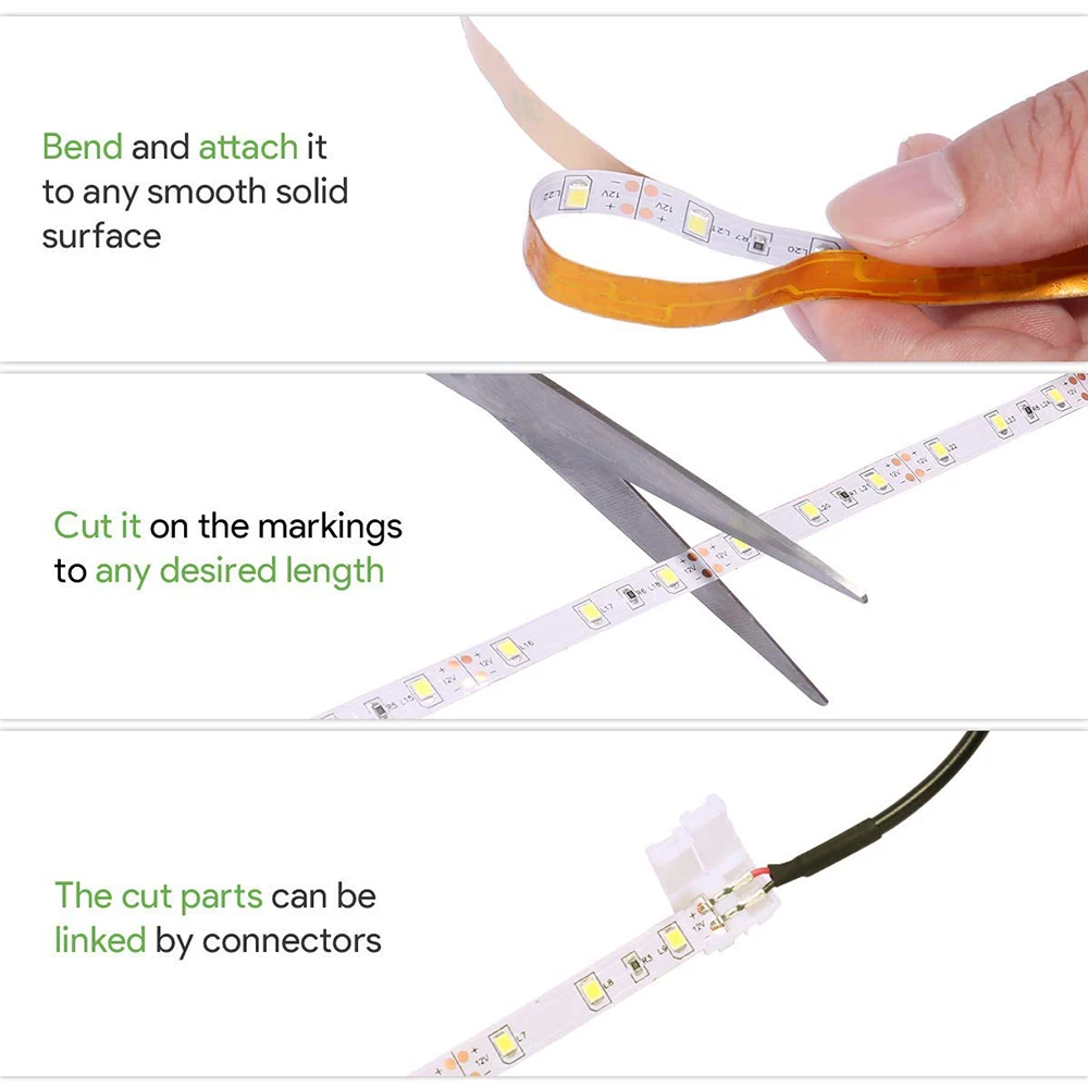 KeWL SMD 2835 DC12V RGB LED Strip Light 5M 60leds/M NO Waterproof LED Light RGB Leds tape Flexible diode ribbon Warm White/RGB
KeWL SMD 2835 DC12V RGB LED Strip Light 5M 60leds/M NO Waterproof LED Light RGB Leds tape Flexible diode ribbon Warm White/RGB