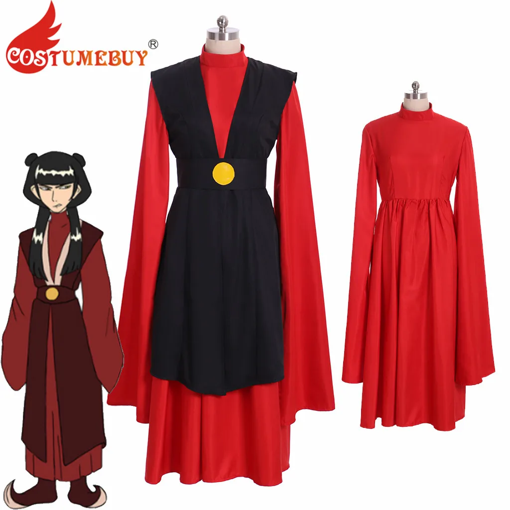 Avatar: The Last Airbender Mai Kimono Cosplay Costume Adult Women Girls Halloween Red Gown Black Top Costume L921
Avatar: The Last Airbender Mai Kimono Cosplay Costume Adult Women Girls Halloween Red Gown Black Top Costume L921
