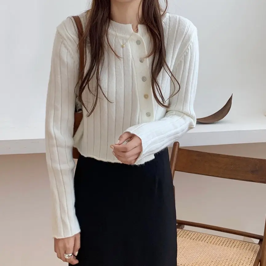 Alien Kitty White Retro Gentle Soft Women New Slim Sweaters Coats 2021 Elegant Cardigans Chic Outwear Autumn OL Casual Tops
Alien Kitty White Retro Gentle Soft Women New Slim Sweaters Coats 2021 Elegant Cardigans Chic Outwear Autumn OL Casual Tops