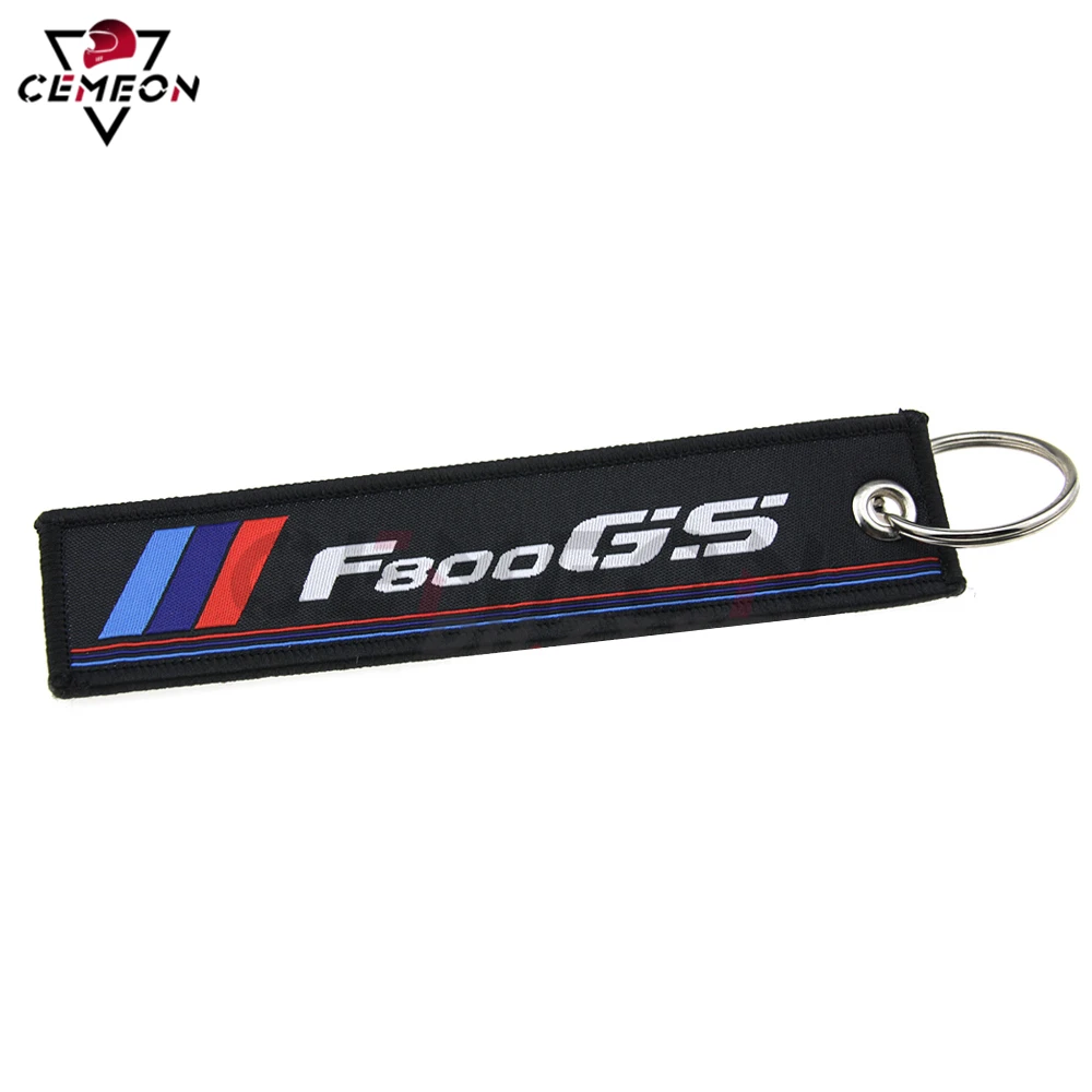 Брелок для ключей с вышивкой BMW F650GS F700GS F750GS F800R F800GT F800GS F850GS F900XR F900R | Автомобили и