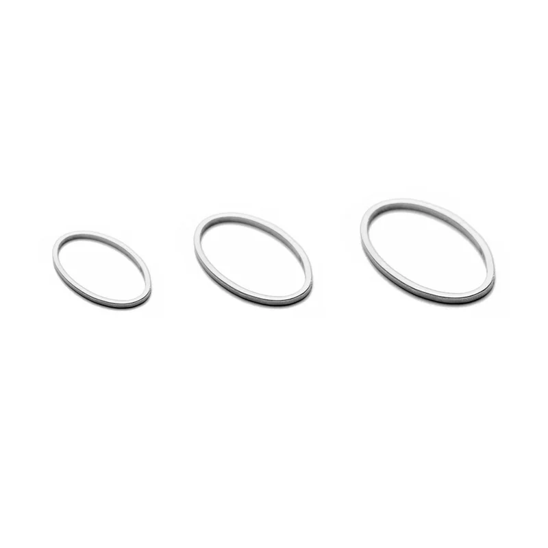 Stainless Steel Hollow Thin Line Oval Charm Metal Gold Color Earring Necklace Bracelet Finding DIY Jewelry Accessories 50pcs
Stainless Steel Hollow Thin Line Oval Charm Metal Gold Color Earring Necklace Bracelet Finding DIY Jewelry Accessories 50pcs