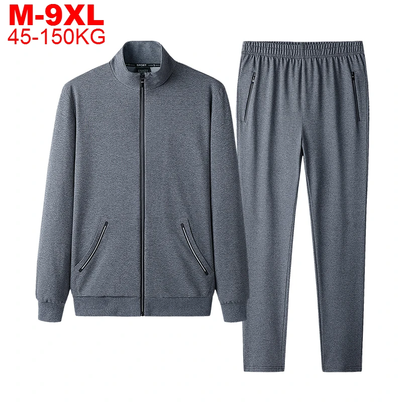Plus Size Men Sport Track Suit 2 Pieces Sets Winter Warm Sportsuit Zipper Hoodies Set Male Hooded Jacket Sweat Pants Sportswear 
Plus Size Men Sport Track Suit 2 Pieces Sets Winter Warm Sportsuit Zipper Hoodies Set Male Hooded Jacket Sweat Pants Sportswear