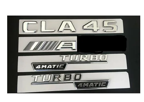 Хром E63s Для AMG V8 BITURBO 4matic + Значки для крыла багажника-эмблемы Mercedes | Автомобили и