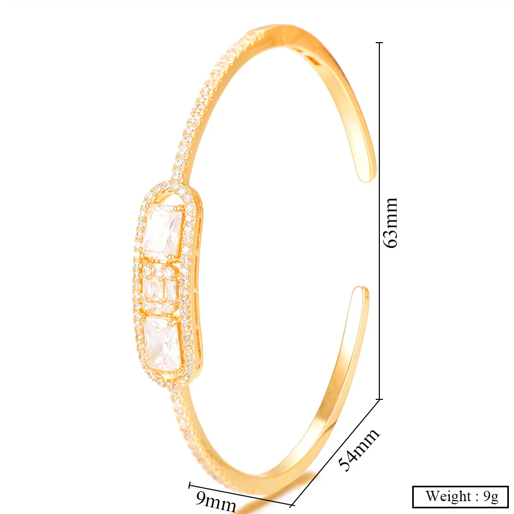 Siscathy Popular Jewelry Trendy Women Open Bangle Charms New Design Trendy Bracelet for women daily party wedding Daily Jewelry
Siscathy Popular Jewelry Trendy Women Open Bangle Charms New Design Trendy Bracelet for women daily party wedding Daily Jewelry