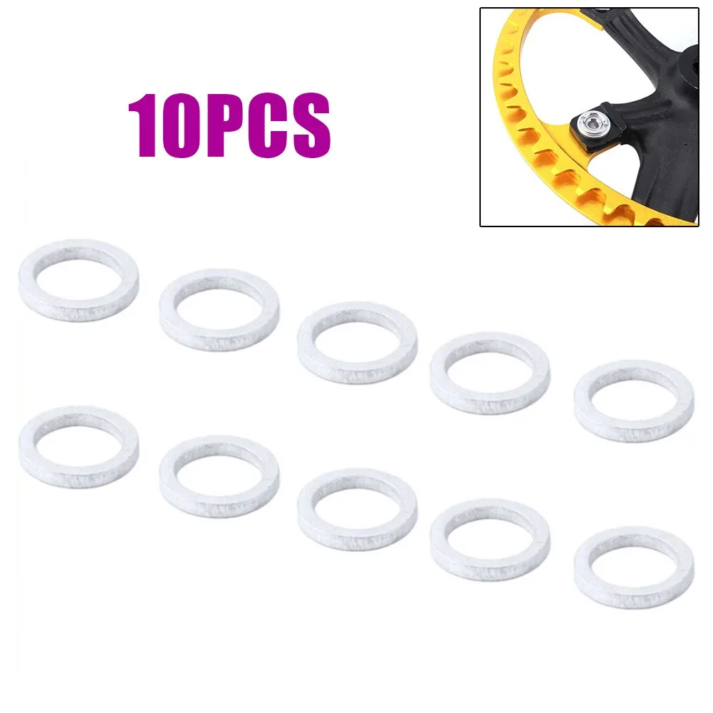 10pcs Bike Washer Spacer 10mm Inner Diameter For Bike Headset Chainring High Strength Stem And Chain Wheel Changing Bicicleta
10pcs Bike Washer Spacer 10mm Inner Diameter For Bike Headset Chainring High Strength Stem And Chain Wheel Changing Bicicleta