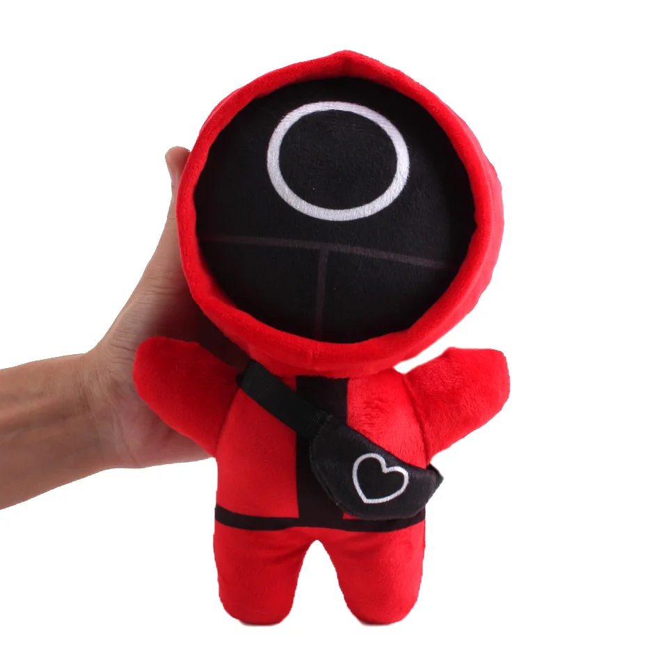 25cm Squid Game Plush Toy Cute Soft Stuffed Game Battle Squidgamer Novelty Throw Blanket For Kid Christmas Gift Birthday Present
25cm Squid Game Plush Toy Cute Soft Stuffed Game Battle Squidgamer Novelty Throw Blanket For Kid Christmas Gift Birthday Present