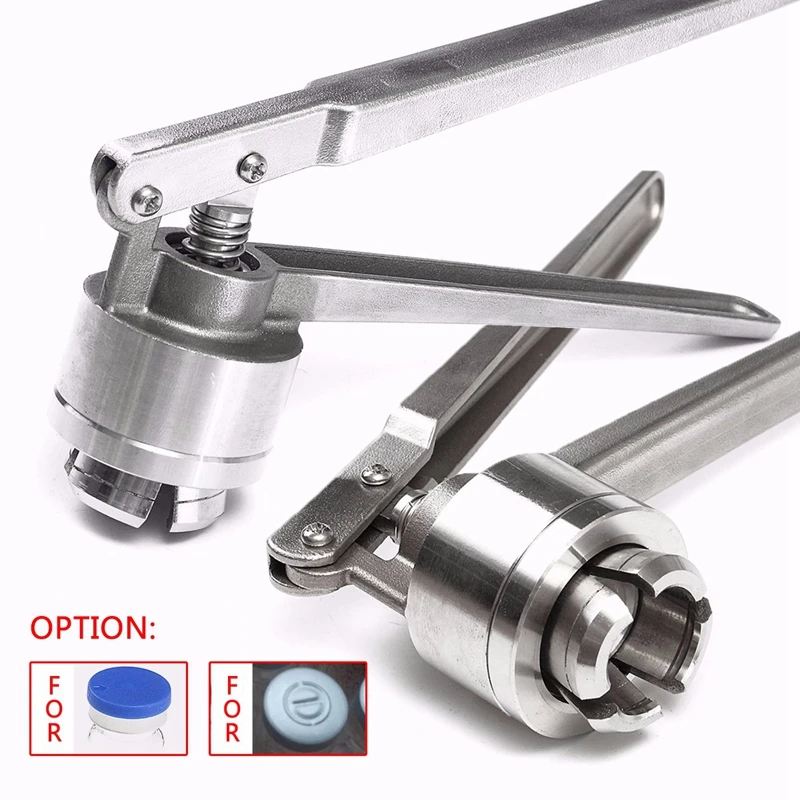 Stainless Steel Manual Vial Crimper Hand Sealing Machine for Crimping 20Mm Flip Off Caps for Aluminum
Stainless Steel Manual Vial Crimper Hand Sealing Machine for Crimping 20Mm Flip Off Caps for Aluminum