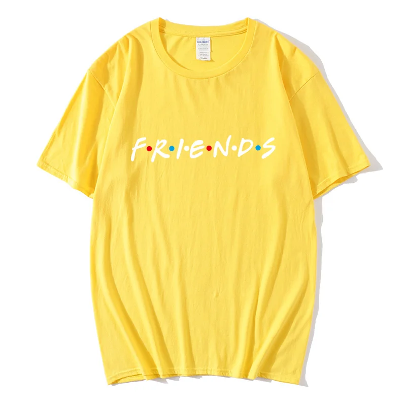 Friends fashion 100% cotton men and women with fashion printing friends short sleeve T-shirt
Friends fashion 100% cotton men and women with fashion printing friends short sleeve T-shirt