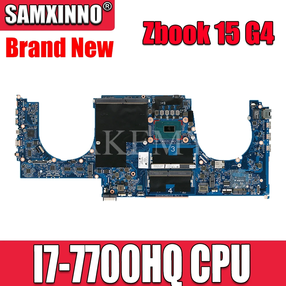 High quality For Zbook 15 G4 Laptop motherboard 921047-601 CPW50 LA-E161P WIth SR32Q I7-7700HQ CPU 100% full Tested
High quality For Zbook 15 G4 Laptop motherboard 921047-601 CPW50 LA-E161P WIth SR32Q I7-7700HQ CPU 100% full Tested